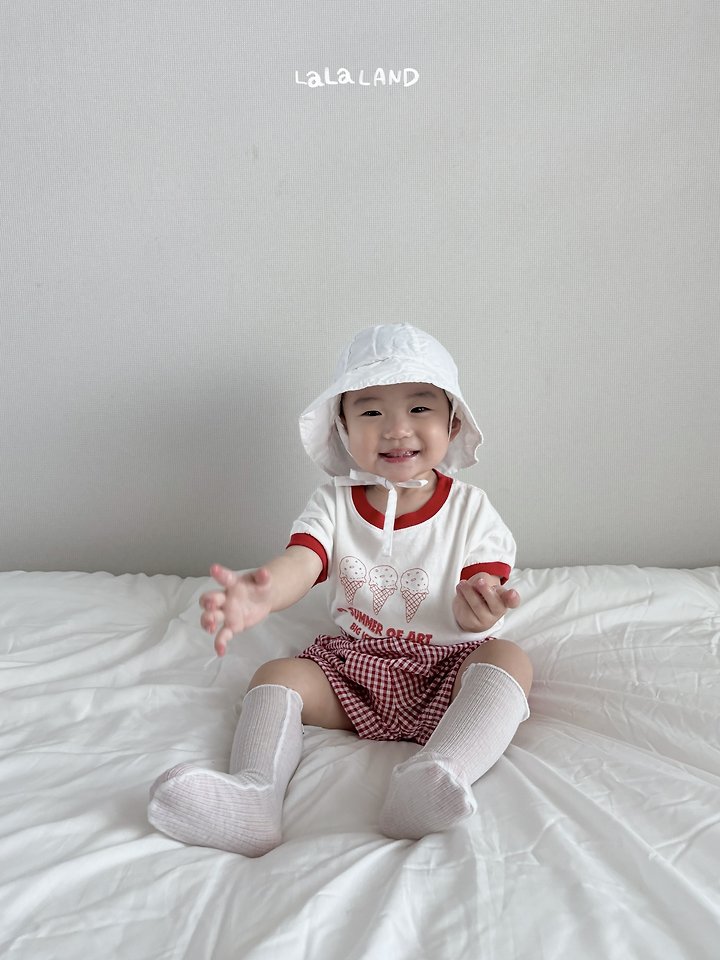 Lalaland - Korean Baby Fashion - #onlinebabyshop - Bebe Ice Cream Tee - 10