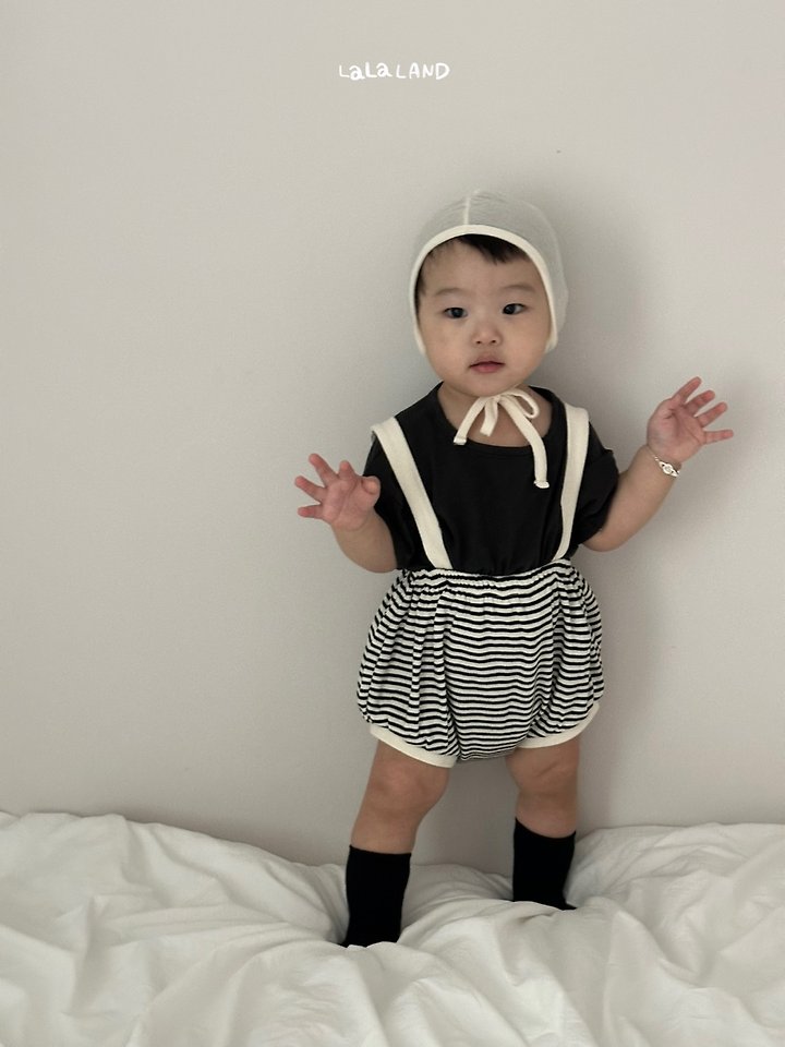 Lalaland - Korean Baby Fashion - #onlinebabyboutique - Bebe Honeybee Bloomer - 4