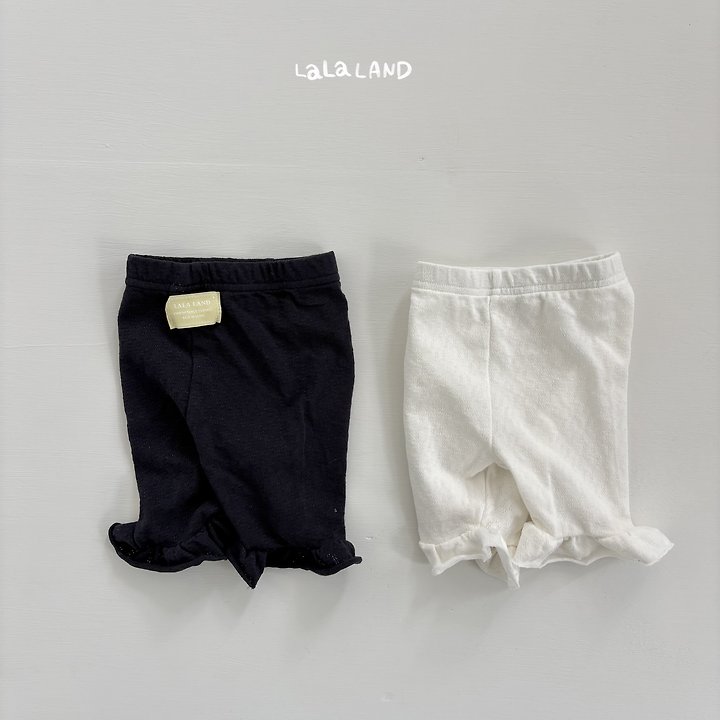 Lalaland - Korean Baby Fashion - #onlinebabyshop - Bebe Frill Leggings
