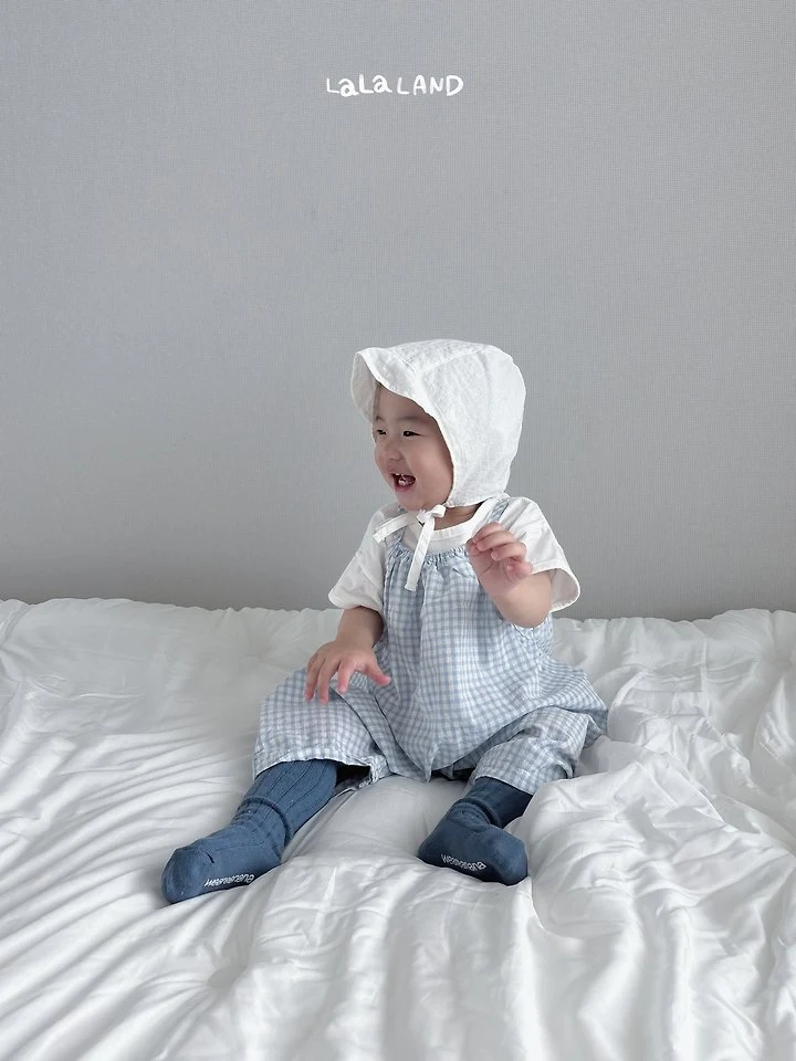 Lalaland - Korean Baby Fashion - #smilingbaby - Bebe Caramel Suspender - 11