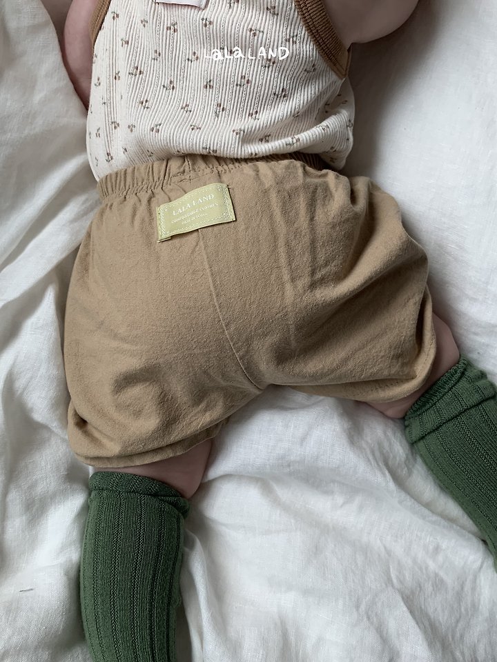 Lalaland - Korean Baby Fashion - #smilingbaby - Bebe Pocket Cotton Shorts - 11