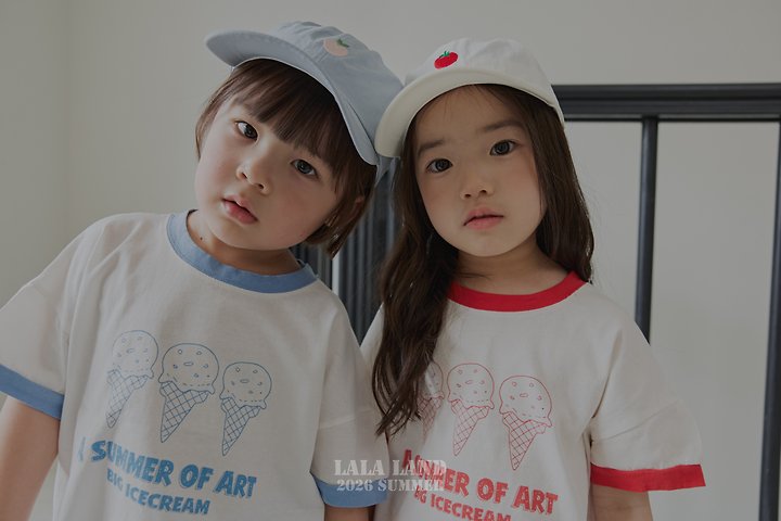Lalaland - Korean Children Fashion - #Kfashion4kids - Ice Cream Tee - 9