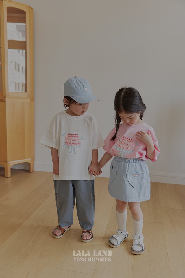 Lalaland - Korean Children Fashion - #Kfashion4kids - Cake Short Sleeve Tee - 5