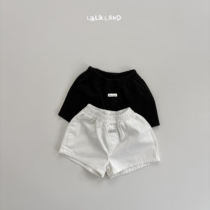 Lalaland - Korean Children Fashion - #Kfashion4kids - Simple Cotton Shorts