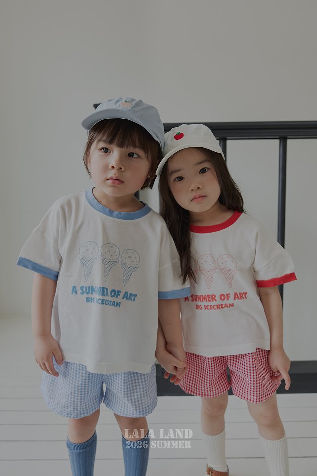 Lalaland - Korean Children Fashion - #Kfashion4kids - Cool Check Shorts - 10