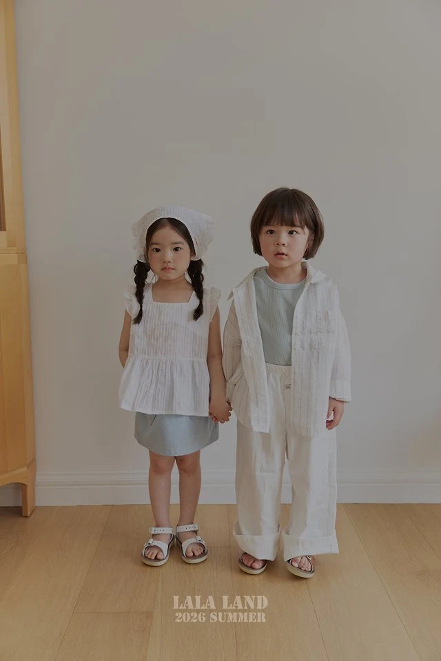 Lalaland - Korean Children Fashion - #childofig - Pencil Linen Shirt - 6