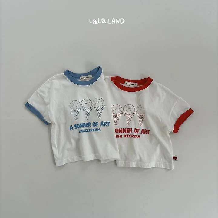 Lalaland - Korean Children Fashion - #childofig - Ice Cream Tee
