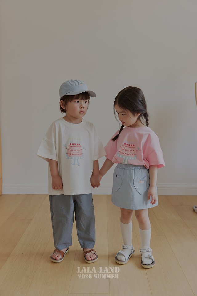 Lalaland - Korean Children Fashion - #childofig - Heart Mini Skirt - 8