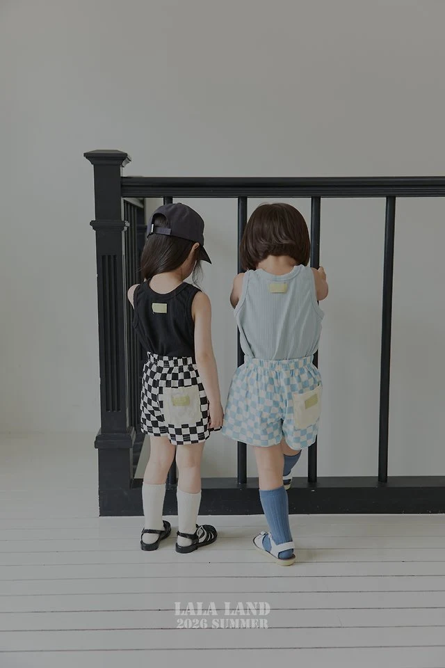 Lalaland - Korean Children Fashion - #designkidswear - 26 Ribbed Sleeveless Tee - 8