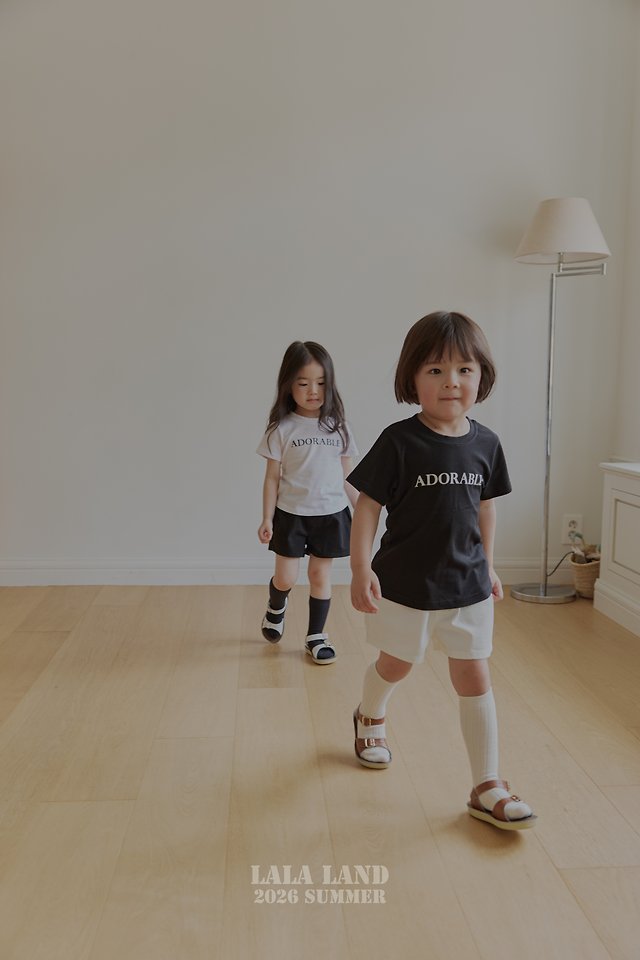 Lalaland - Korean Children Fashion - #designkidswear - Adorable Tee - 6