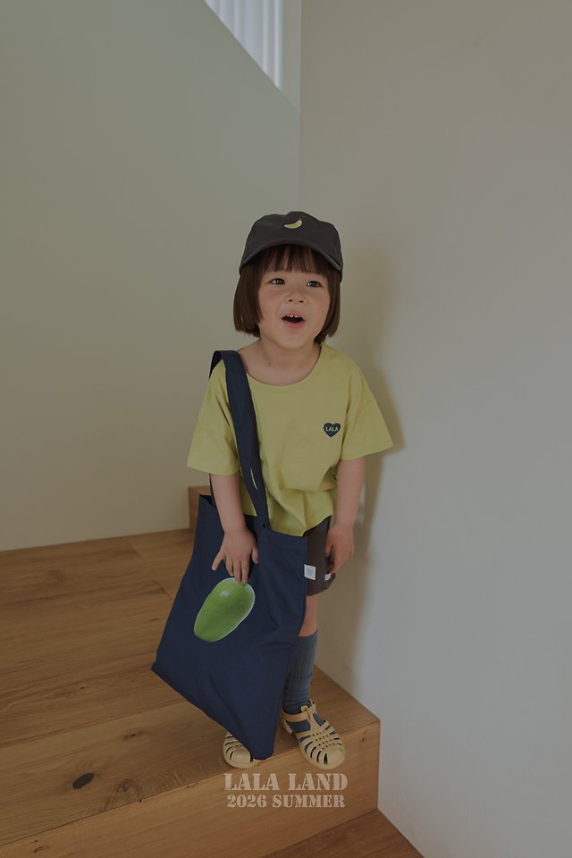 Lalaland - Korean Children Fashion - #childrensboutique - Lala Heart Short Sleeve Tee - 4