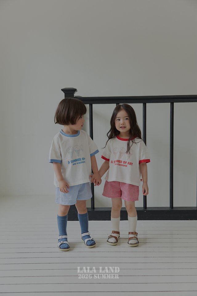 Lalaland - Korean Children Fashion - #childrensboutique - Cool Check Shorts - 4