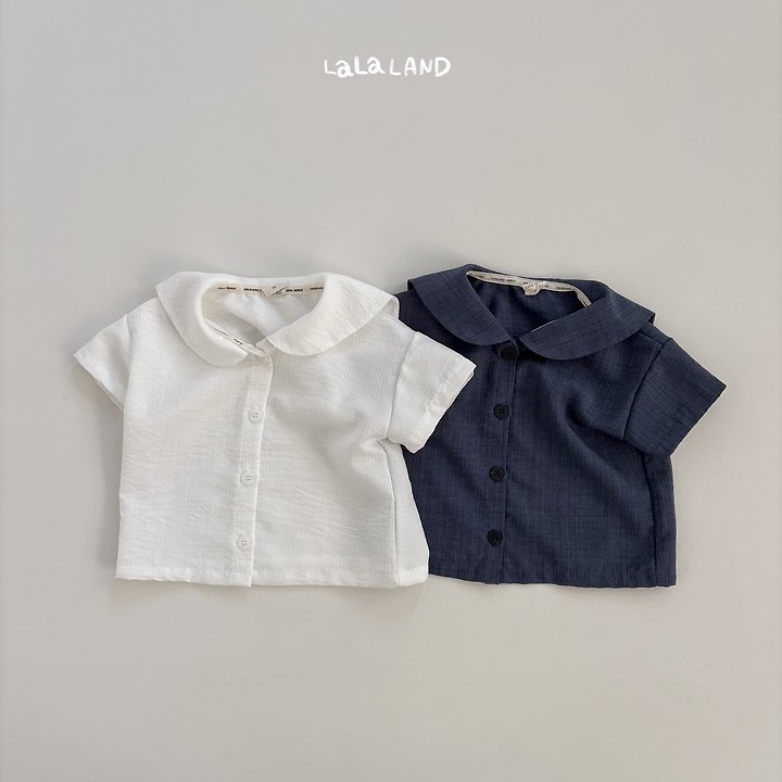 Lalaland - Korean Children Fashion - #discoveringself - Mile Short Sleeve Shirt