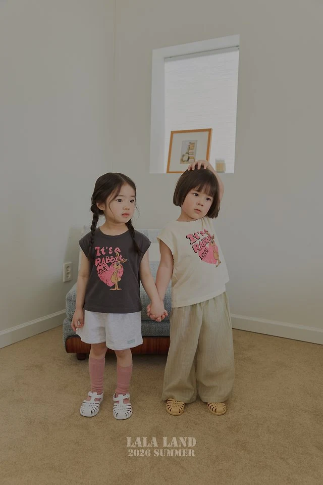 Lalaland - Korean Children Fashion - #kidsshorts - 9-Length Flow Pants - 11