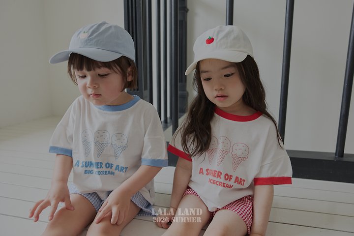 Lalaland - Korean Children Fashion - #magicofchildhood - Ice Cream Tee - 11