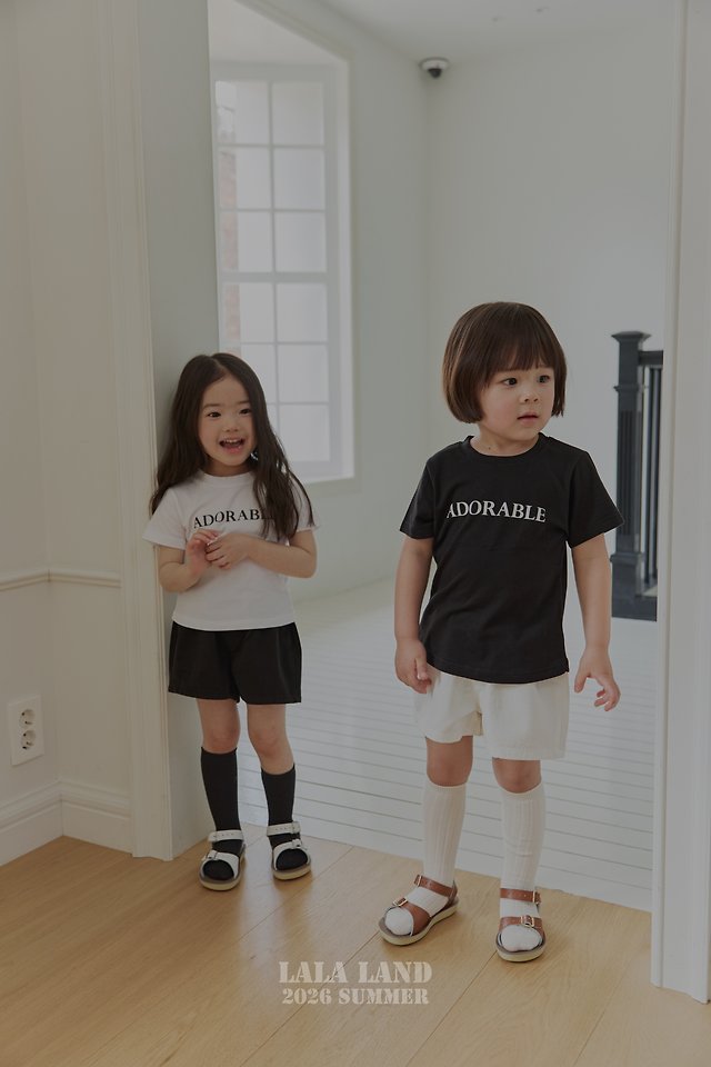 Lalaland - Korean Children Fashion - #magicofchildhood - Simple Cotton Shorts - 3