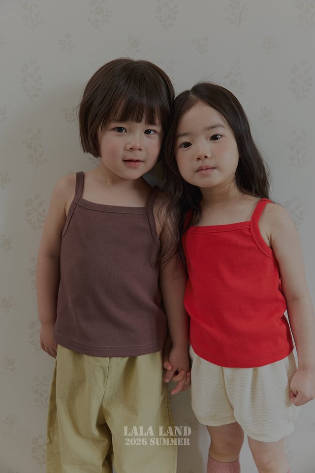 Lalaland - Korean Children Fashion - #magicofchildhood - Tank Sleeveless Tee - 4