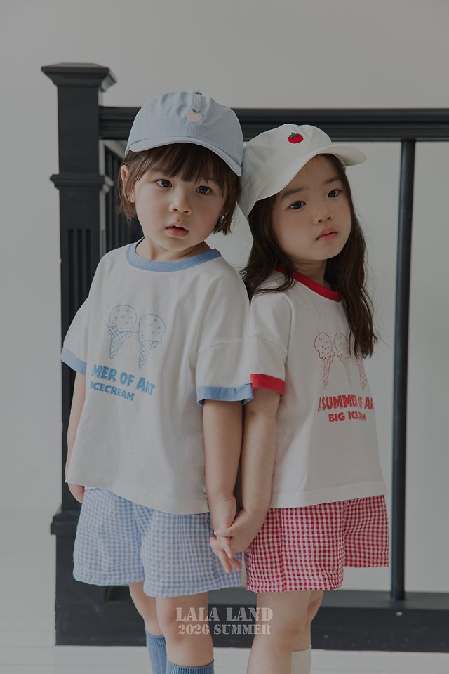 Lalaland - Korean Children Fashion - #minifashionista - Ice Cream Tee - 12