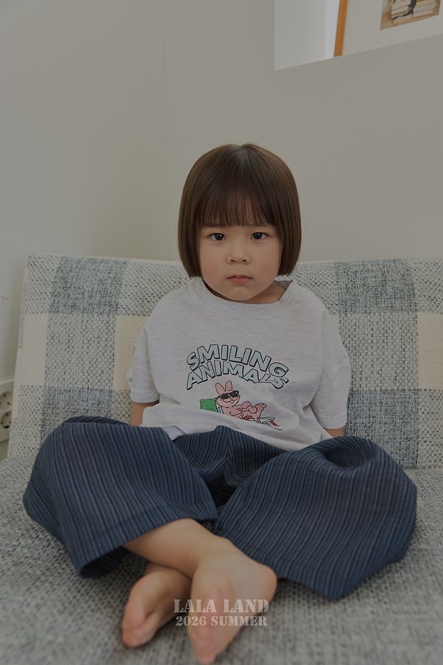 Lalaland - Korean Children Fashion - #minifashionista - Tanning Rabbit Short Sleeve Tee - 9