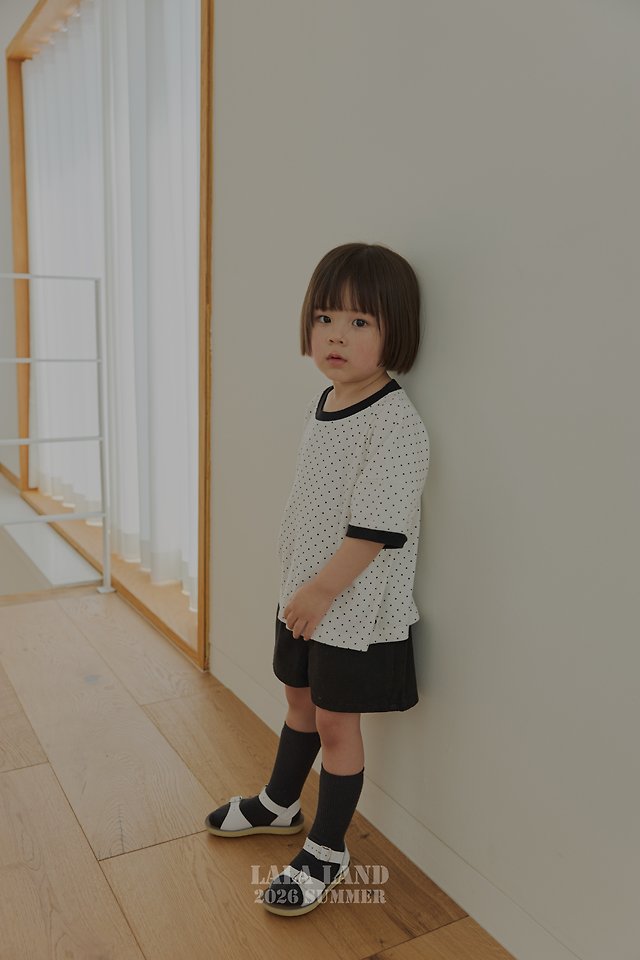 Lalaland - Korean Children Fashion - #minifashionista - Heart Dot Tee - 7