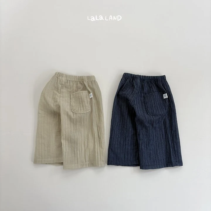 Lalaland - Korean Children Fashion - #minifashionista - 9-Length Flow Pants