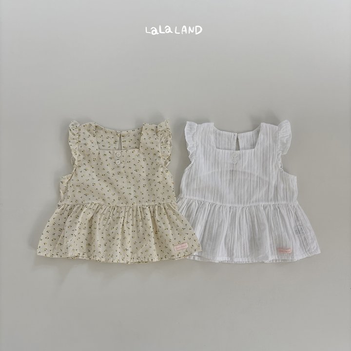 Lalaland - Korean Children Fashion - #prettylittlegirls - Milky Blouse