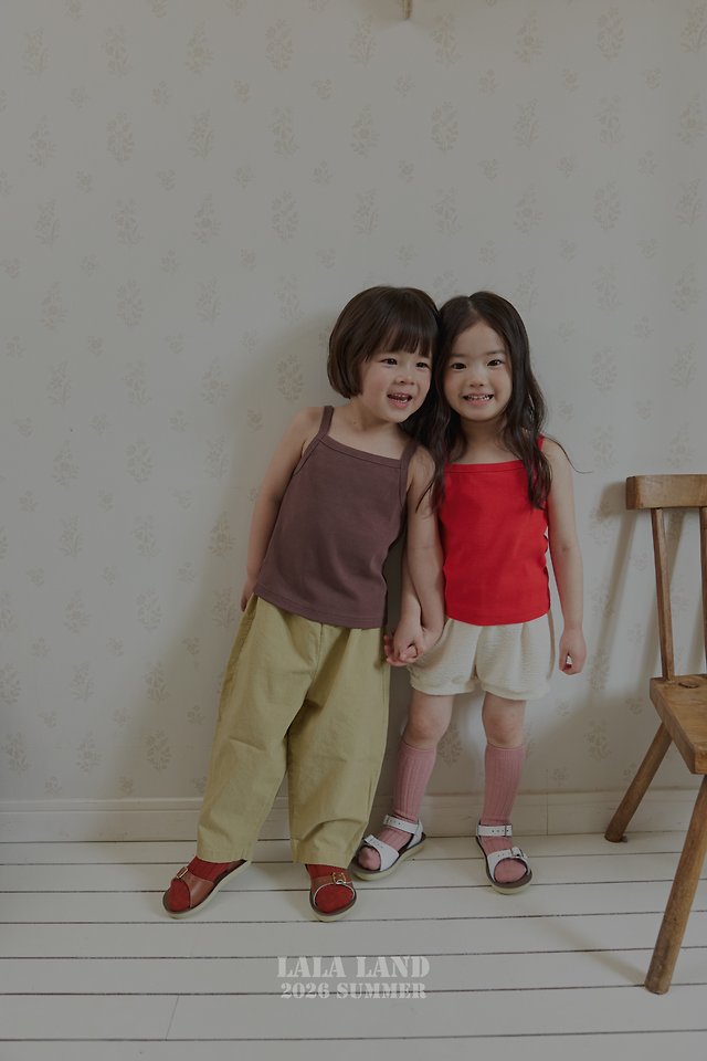Lalaland - Korean Children Fashion - #prettylittlegirls - Tank Sleeveless Tee - 5