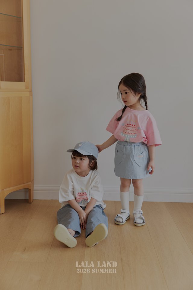 Lalaland - Korean Children Fashion - #prettylittlegirls - Cake Short Sleeve Tee - 9