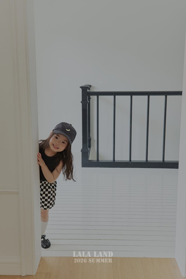 Lalaland - Korean Children Fashion - #prettylittlegirls - Checkerboard Shorts - 12