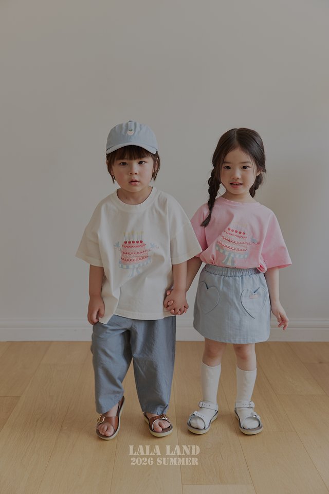 Lalaland - Korean Children Fashion - #stylishchildhood - Heart Mini Skirt - 7