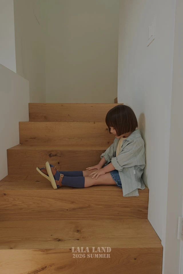 Lalaland - Korean Children Fashion - #todddlerfashion - Pencil Linen Shirt - 3