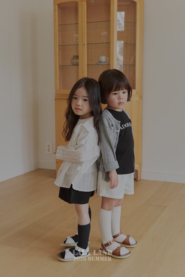 Lalaland - Korean Children Fashion - #todddlerfashion - Simple Cotton Shorts - 6