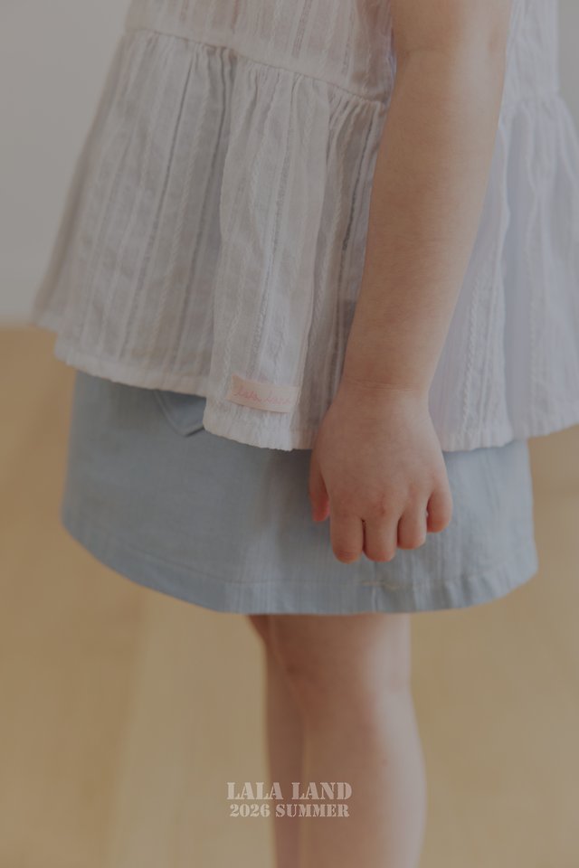 Lalaland - Korean Children Fashion - #todddlerfashion - Heart Mini Skirt - 5