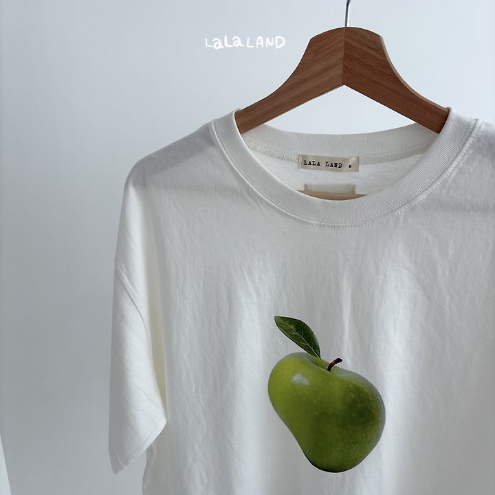 Lalaland - Korean Women Fashion - #momslook - Mom Berry Apple Tee - 10