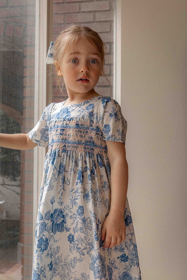 Lenua - Korean Children Fashion - #Kfashion4kids - Dien Smock One-Piece - 10