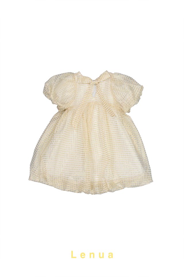 Lenua - Korean Children Fashion - #Kfashion4kids - Golden Balloon One-Piece - 11