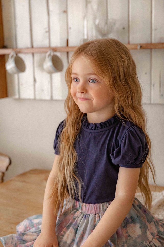 Lenua - Korean Children Fashion - #Kfashion4kids - Marie Puff Tee - 9