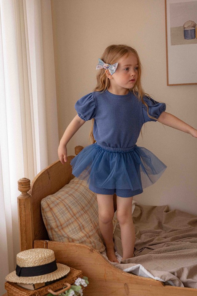 Lenua - Korean Children Fashion - #Kfashion4kids - Oz Waffle Set-up - 3