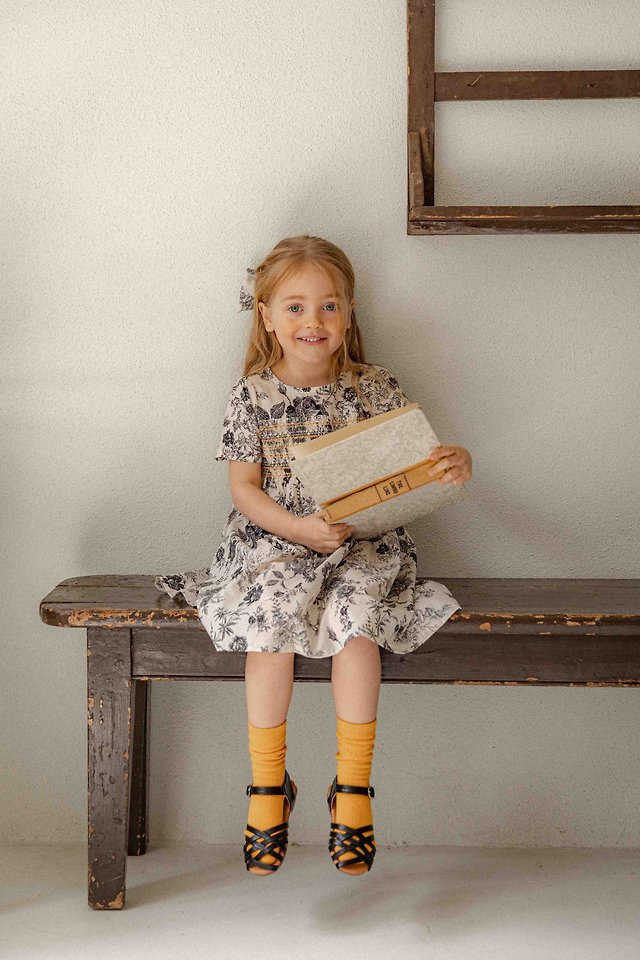 Lenua - Korean Children Fashion - #childofig - Dien Smock One-Piece - 2