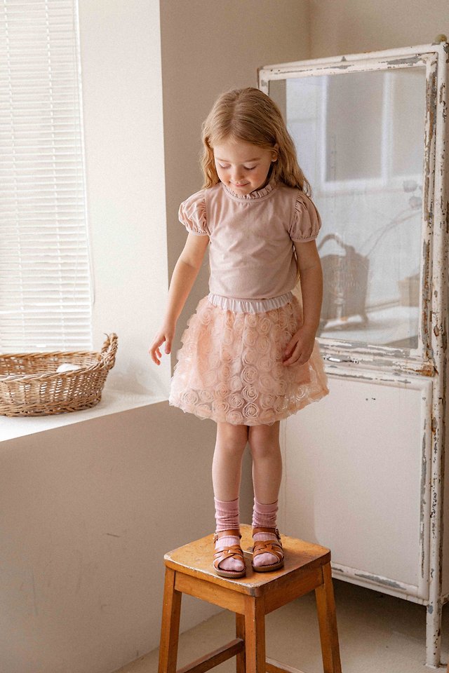 Lenua - Korean Children Fashion - #designkidswear - Marie Puff Tee - 3