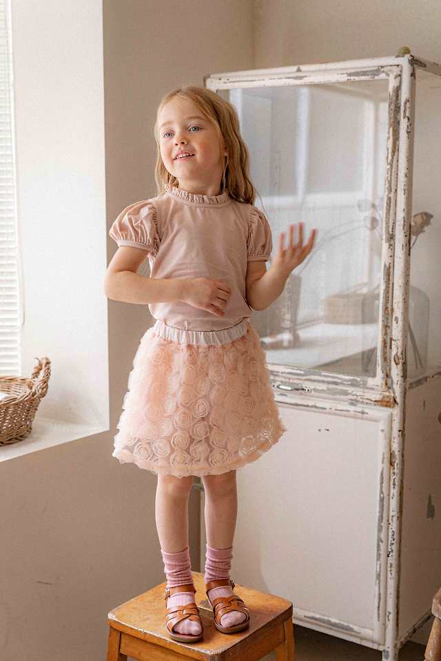 Lenua - Korean Children Fashion - #discoveringself - Rose Skirt - 7