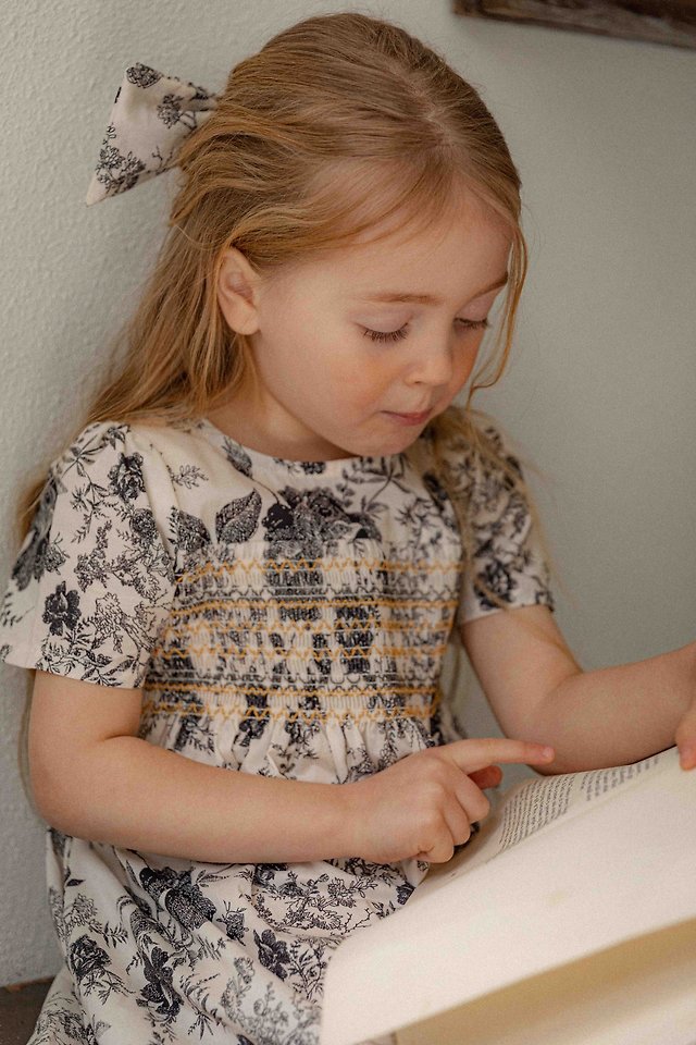 Lenua - Korean Children Fashion - #fashionkids - Dien Smock One-Piece - 6