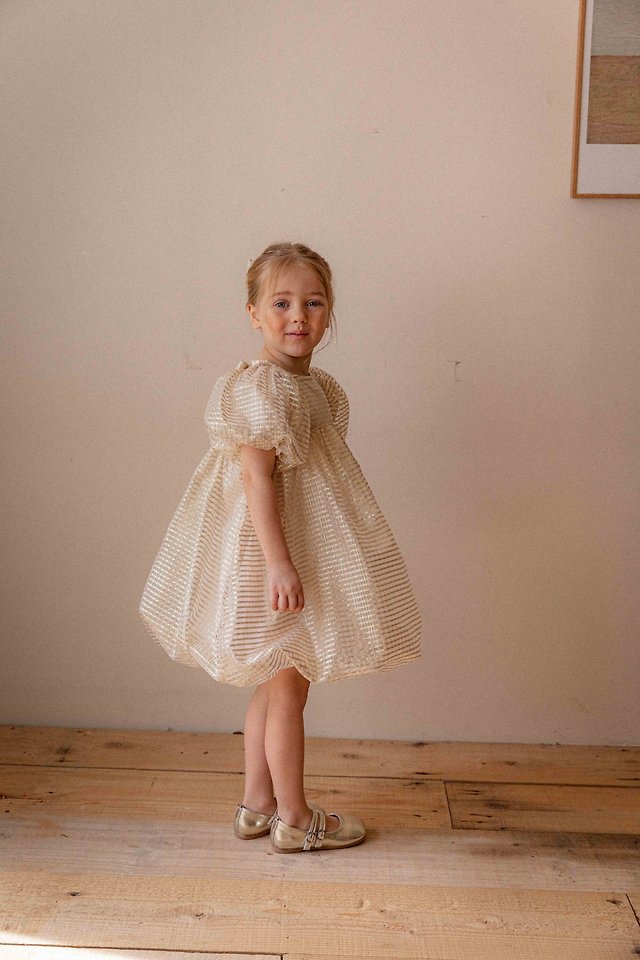 Lenua - Korean Children Fashion - #fashionkids - Golden Balloon One-Piece - 7