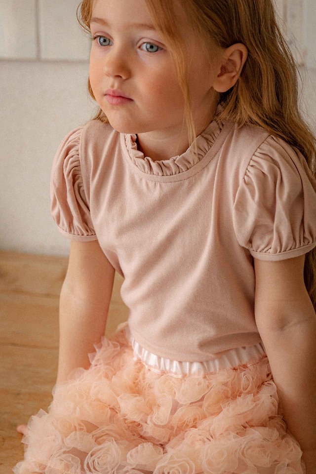 Lenua - Korean Children Fashion - #fashionkids - Marie Puff Tee - 5
