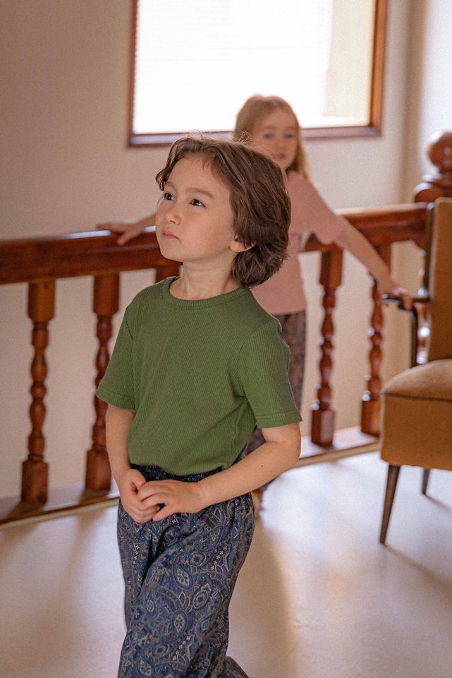 Lenua - Korean Children Fashion - #discoveringself - Roy Ribbed Tee - 4