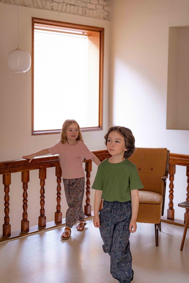 Lenua - Korean Children Fashion - #kidsshorts - Roy Ribbed Tee - 5