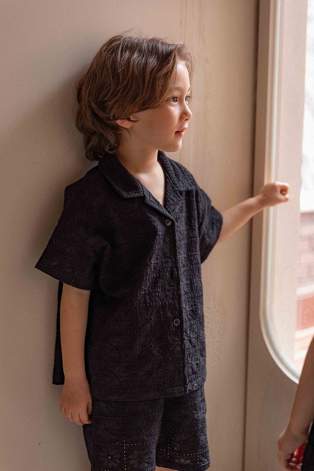 Lenua - Korean Children Fashion - #kidsshorts - Steen Shirt - 4