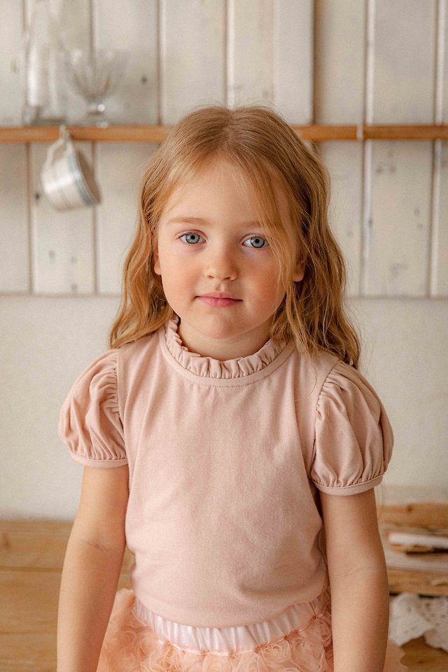 Lenua - Korean Children Fashion - #kidsstore - Marie Puff Tee - 7