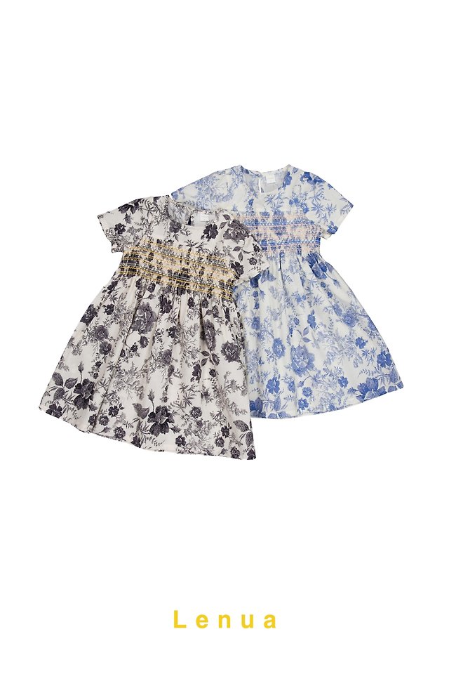 Lenua - Korean Children Fashion - #littlefashionista - Dien Smock One-Piece - 11