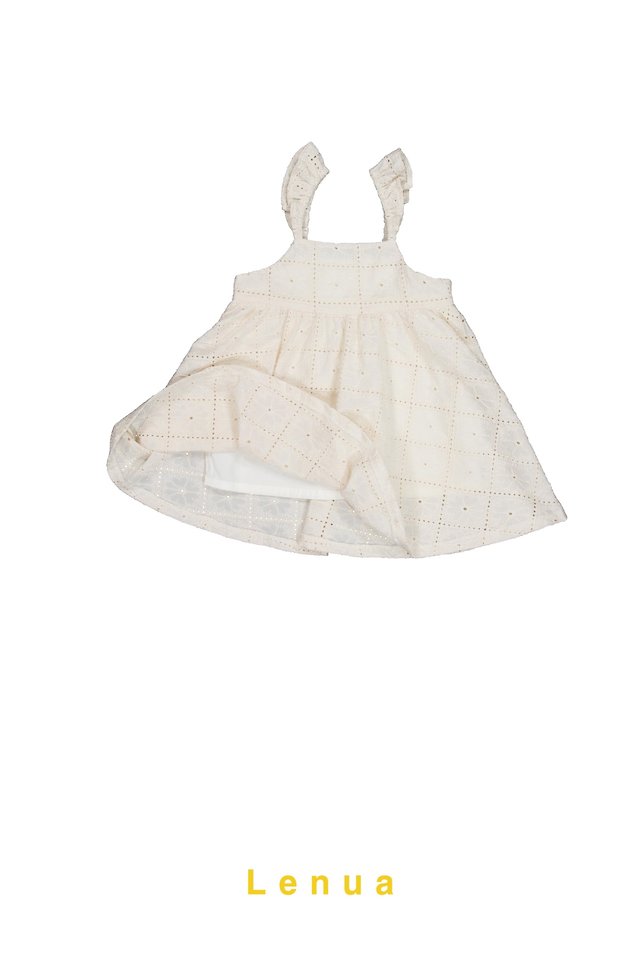 Lenua - Korean Children Fashion - #prettylittlegirls - Steen Wing One-Piece - 12
